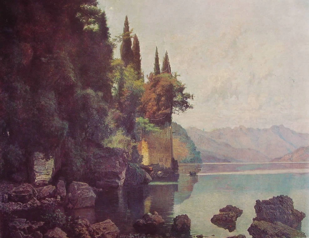 La punta di Limonta - Galleria d'Arte Moderna, Milano